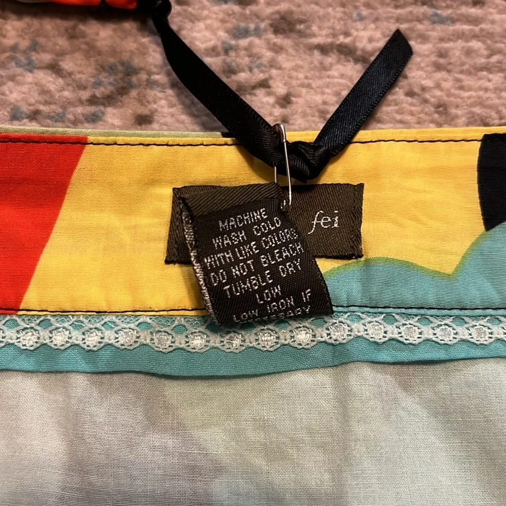 NWOT Anthropologie Cotton Tulip Skirt Pockets! fei Size 8 - Picture 9 of 15